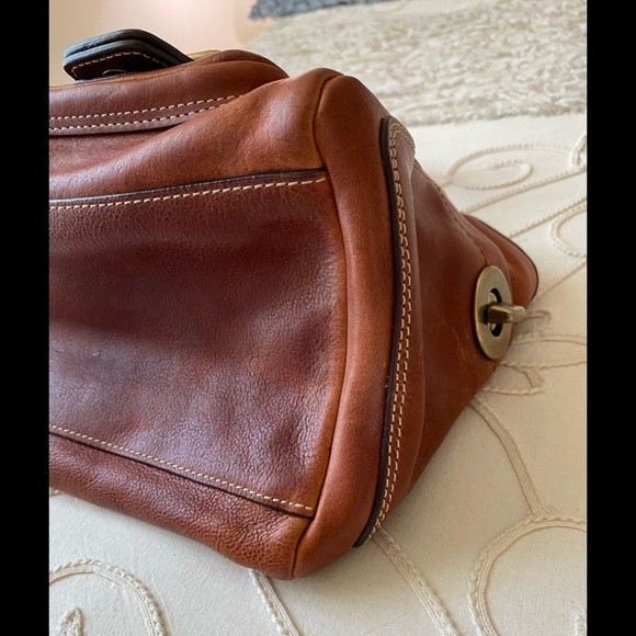 Coach Iconic Vintage Whiskey Satchel - Picture 8 of 13